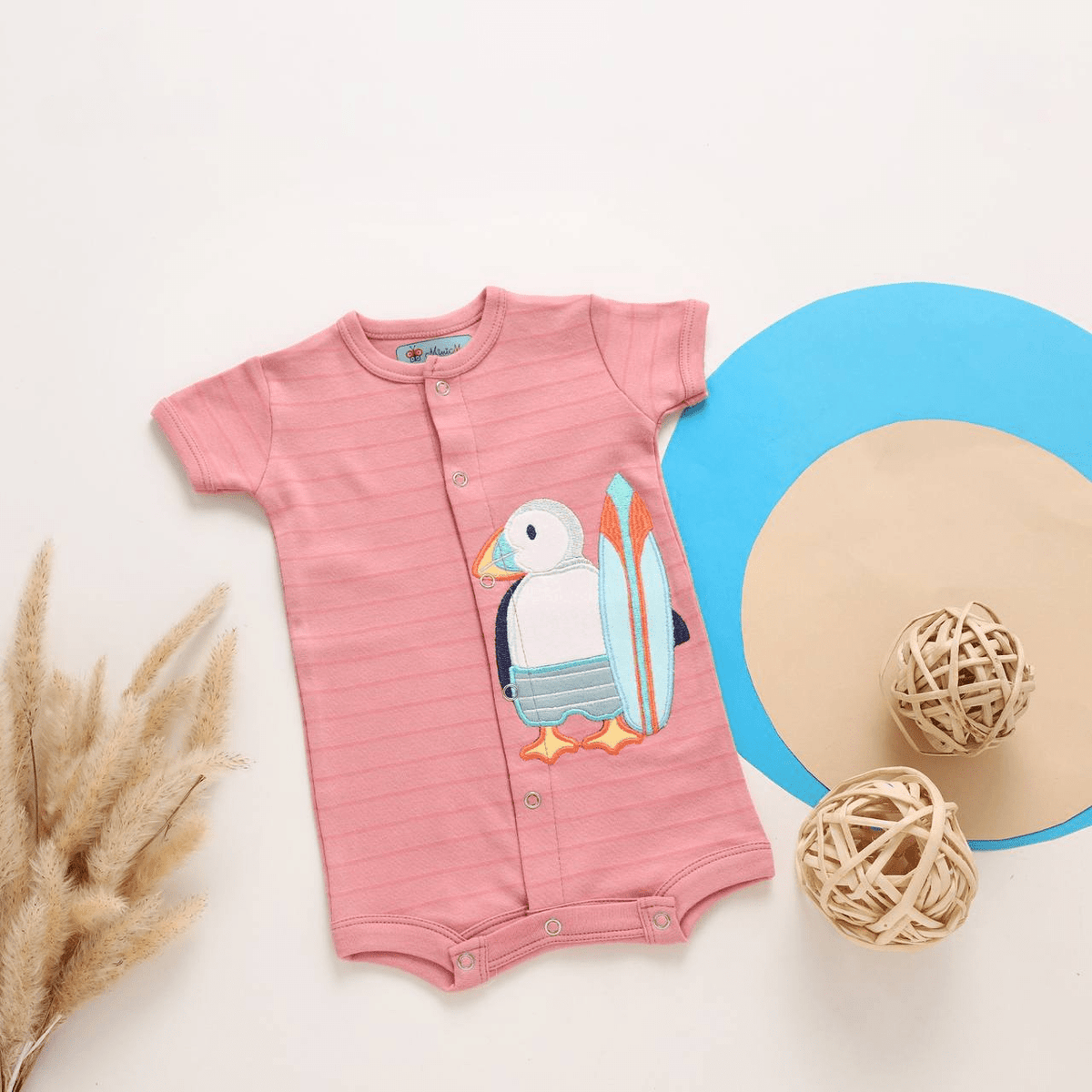 penguin romper - Bubbles Kids WearAll Main image