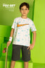 Play Bright Tee & Comfy Mesh Shorts Set - Bubbles Kids WearAll