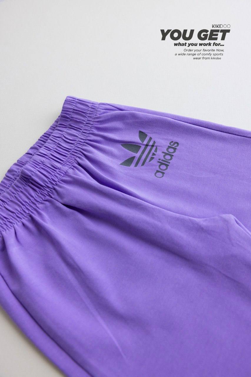 Purple T-Shirt & Lilac Leggings - Bubbles Kids WearAll