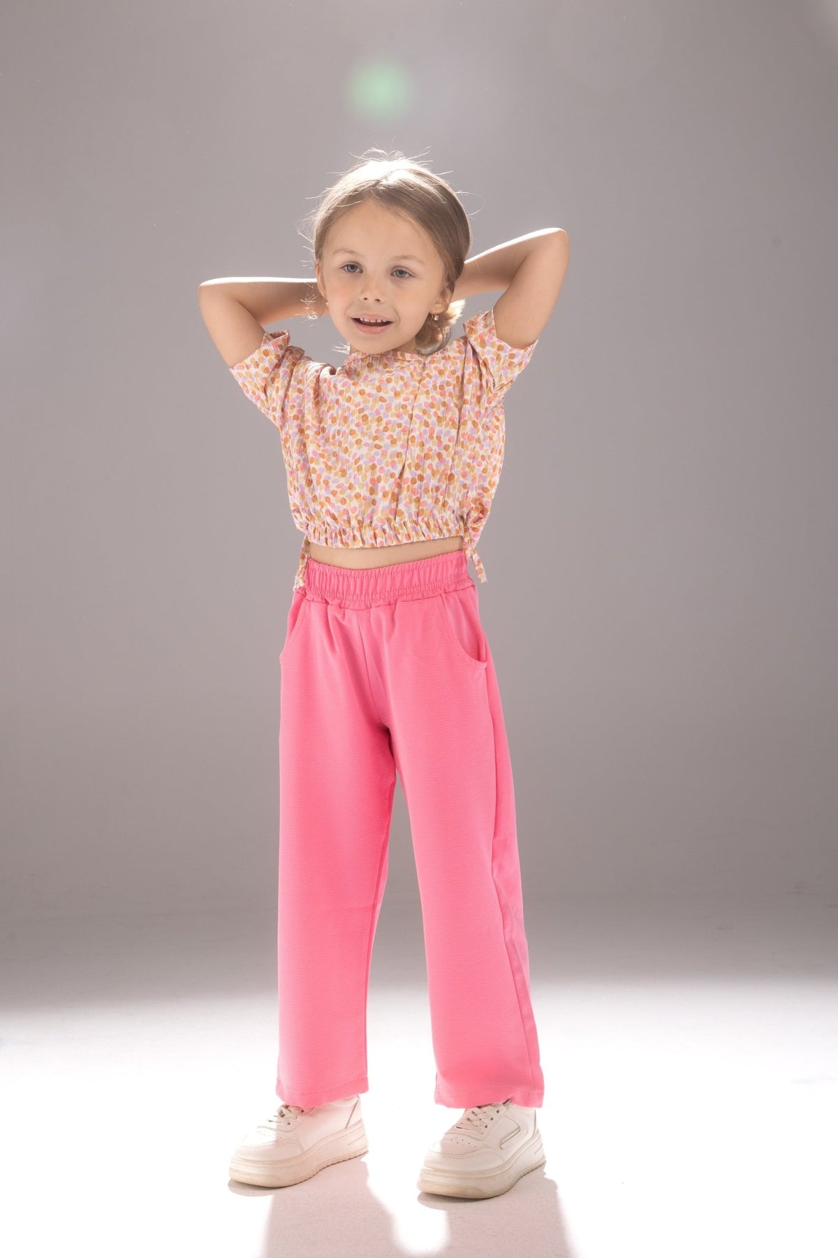 rose whispers set - Bubbles Kids WearAll Main image