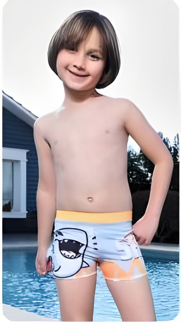shark kids short - Bubbles Kids WearAll Main image