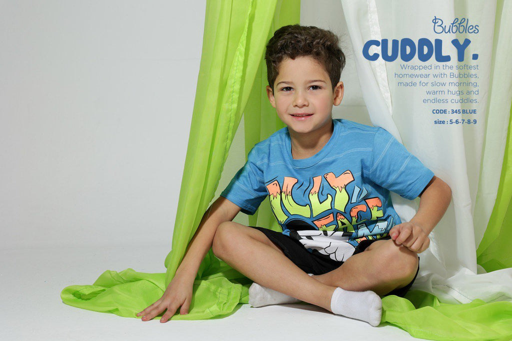 silly face pyjama - Bubbles Kids WearAll