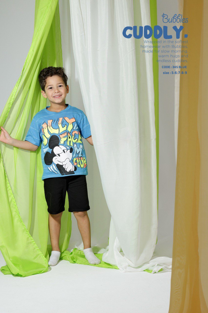 silly face pyjama - Bubbles Kids WearAll
