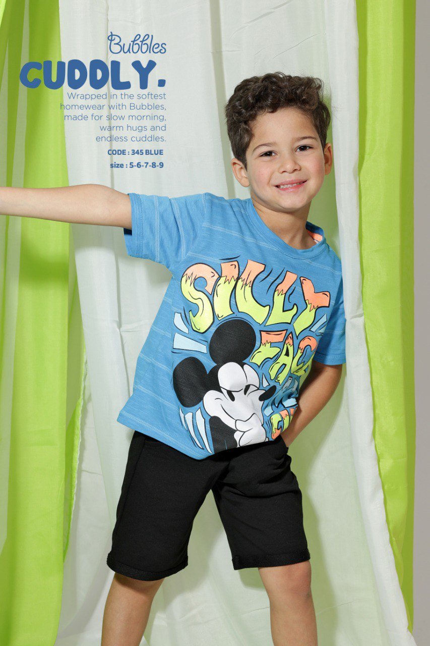 silly face pyjama - Bubbles Kids WearAll