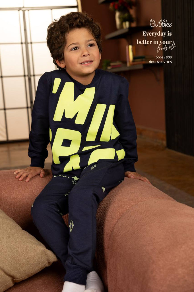 Space Pyjama – بيجامة سبيس - Bubbles Kids WearAutumn Pajama