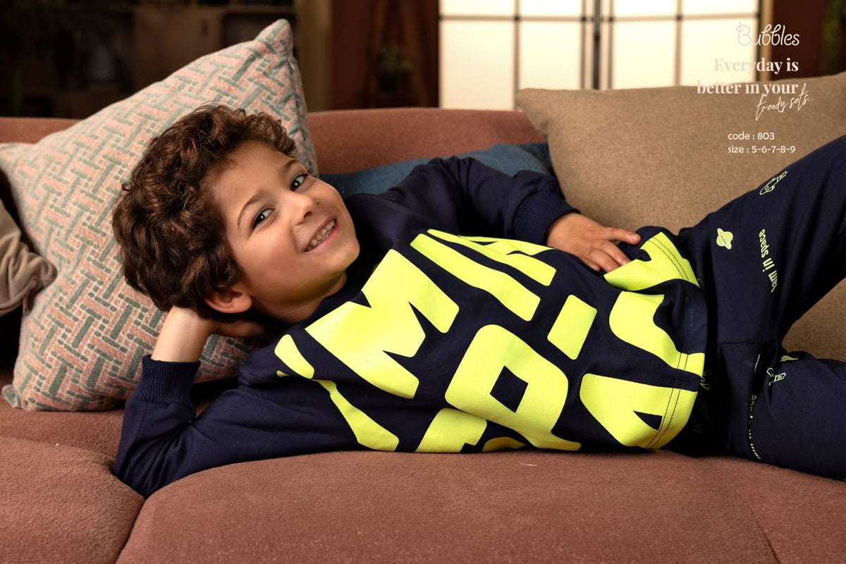 Space Pyjama – بيجامة سبيس - Bubbles Kids WearAutumn Pajama