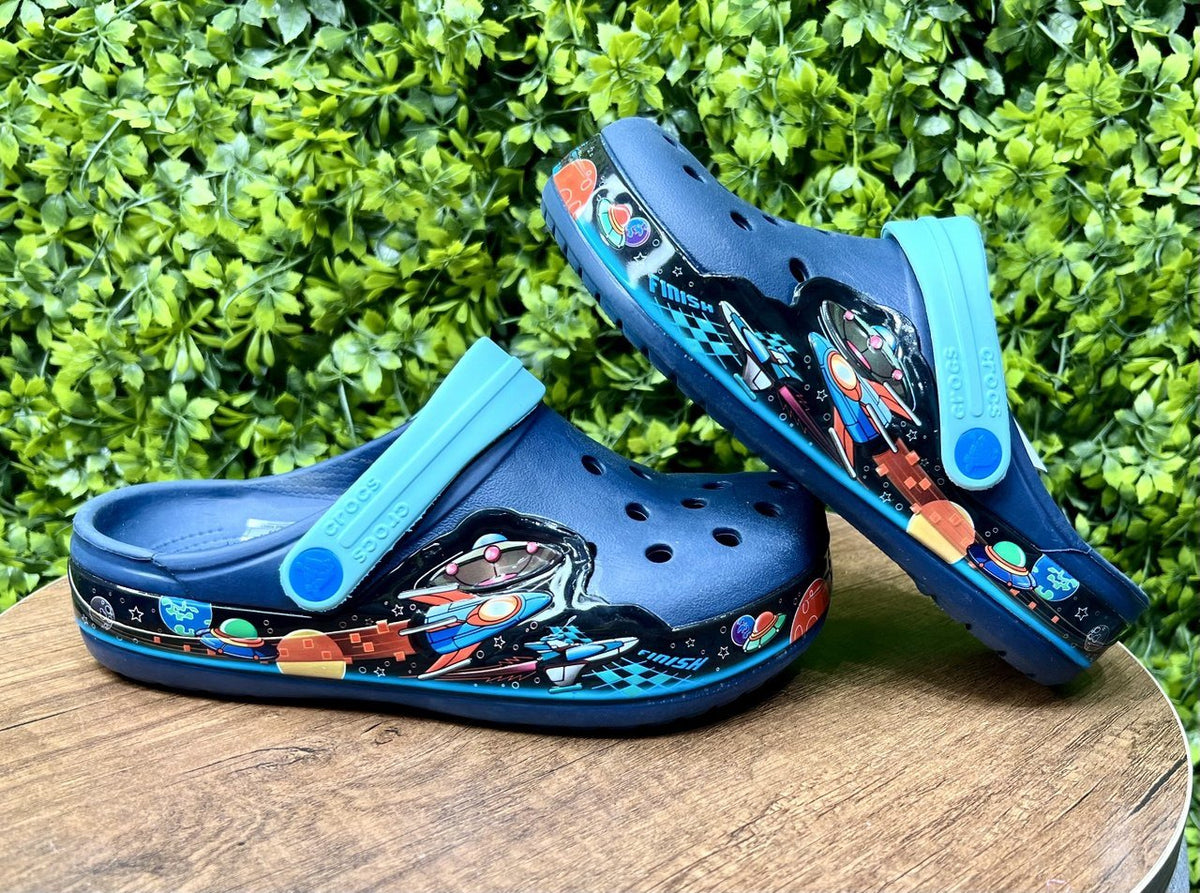 space war crocs - Bubbles Kids WearAll