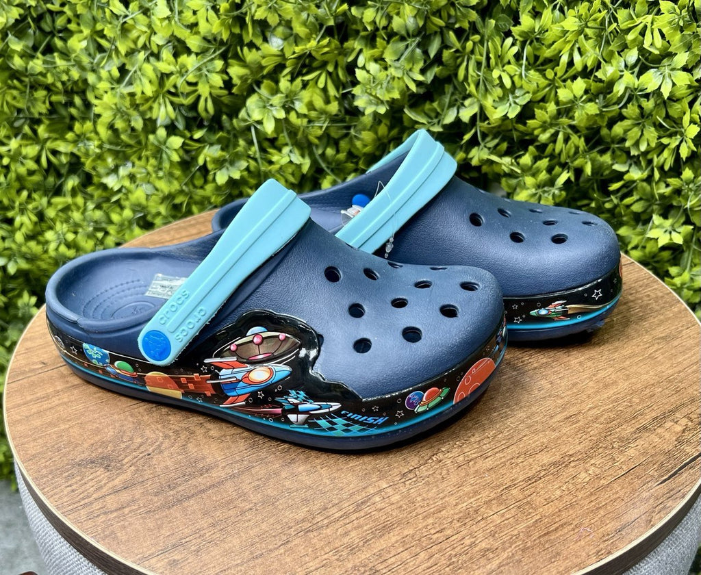 space war crocs - Bubbles Kids WearAll