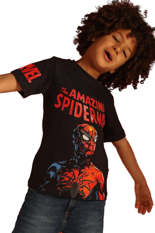 SPIDER MAN T-shirt - Bubbles Kids WearAll