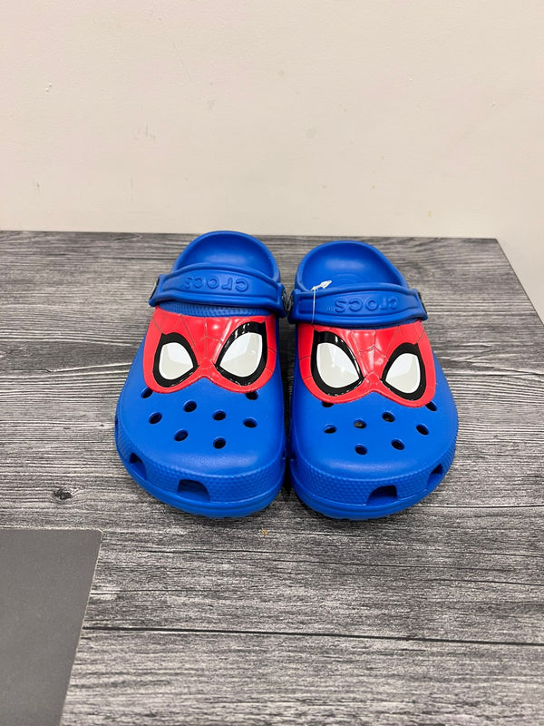 spiderman crocs - blue - Bubbles Kids WearAll
