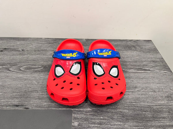 spiderman crocs - red - Bubbles Kids WearAll