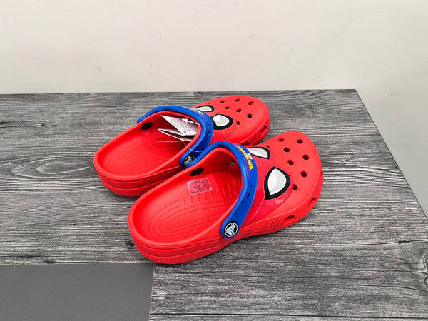 spiderman crocs - red - Bubbles Kids WearAll