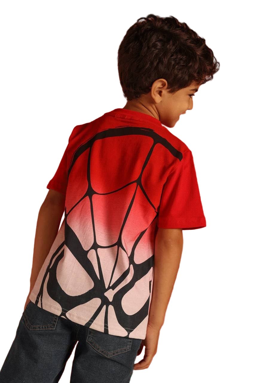 spiderman red t-shirt Secondary image