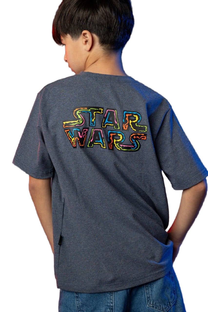 star wars t-shirt -gray Secondary image