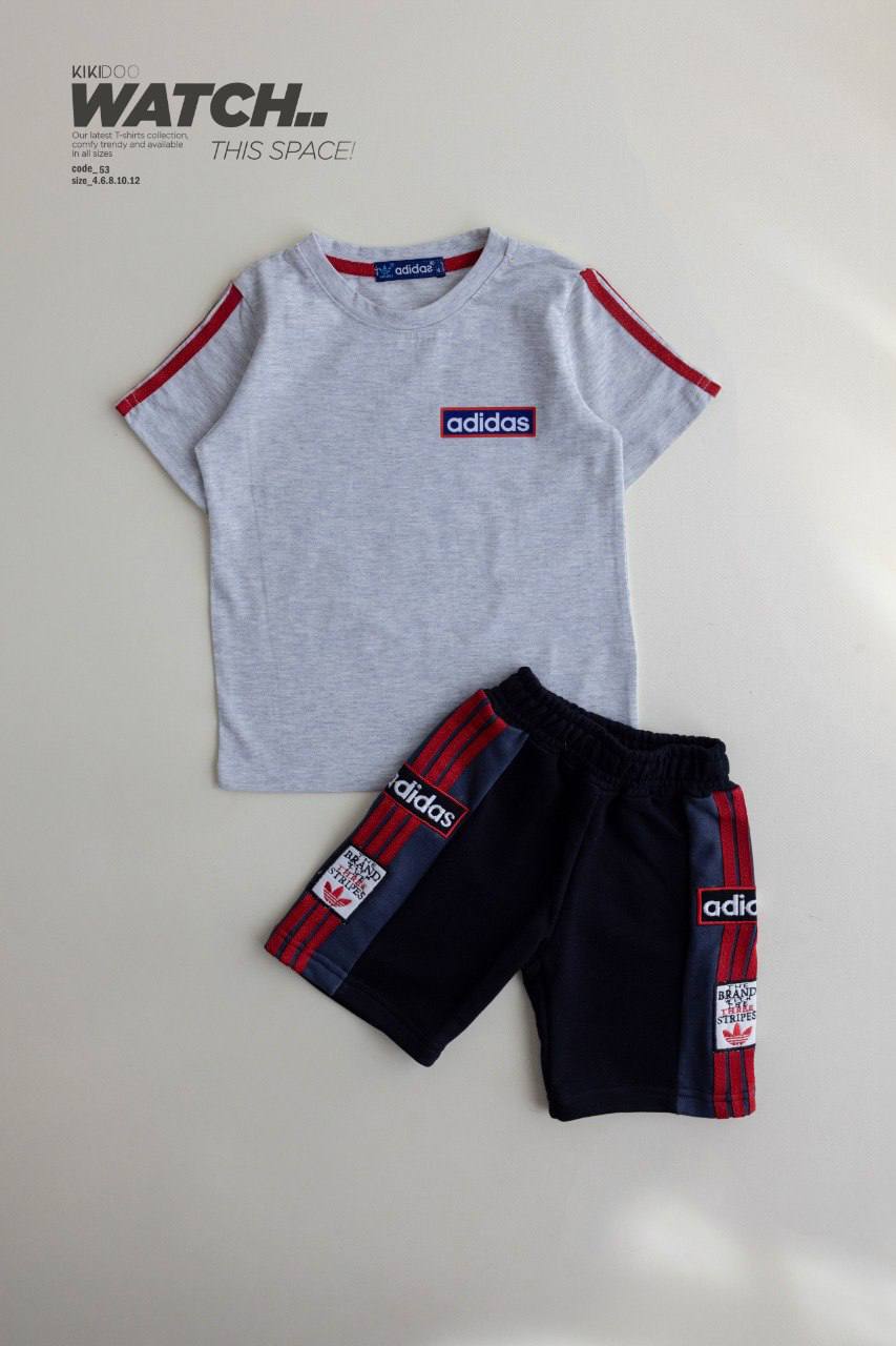 Striped Sport Set - Bubbles Kids WearAll
