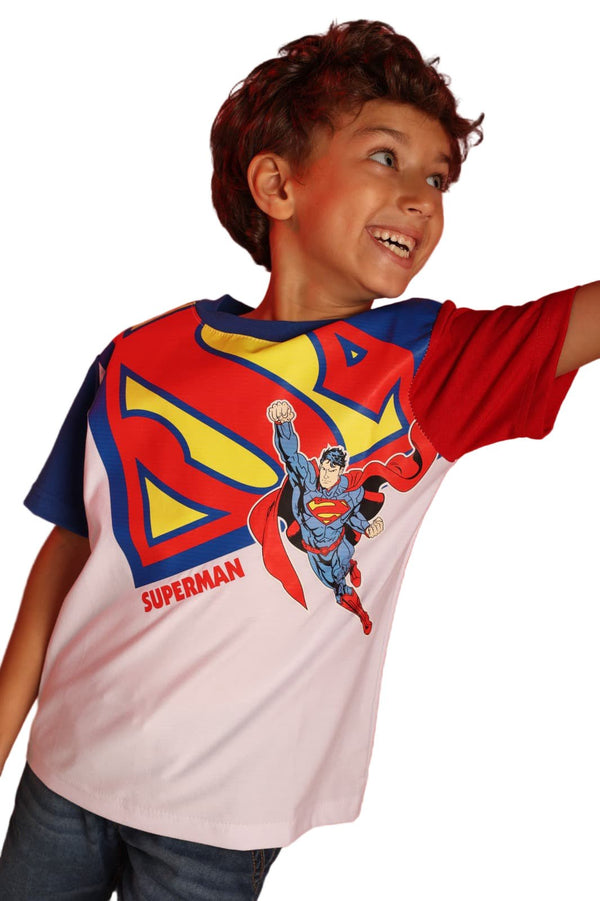 superman T-shirt - Bubbles Kids WearAll