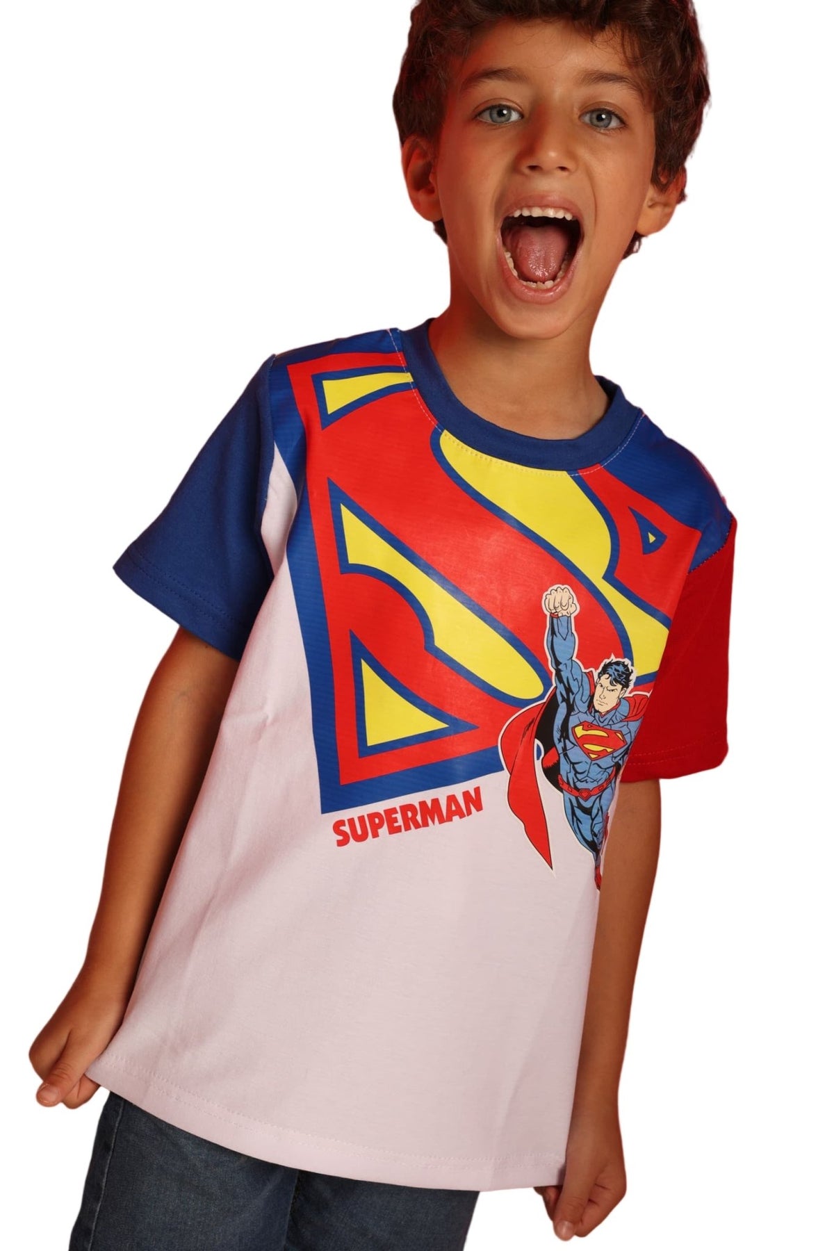 superman T-shirt - Bubbles Kids WearAll Main image