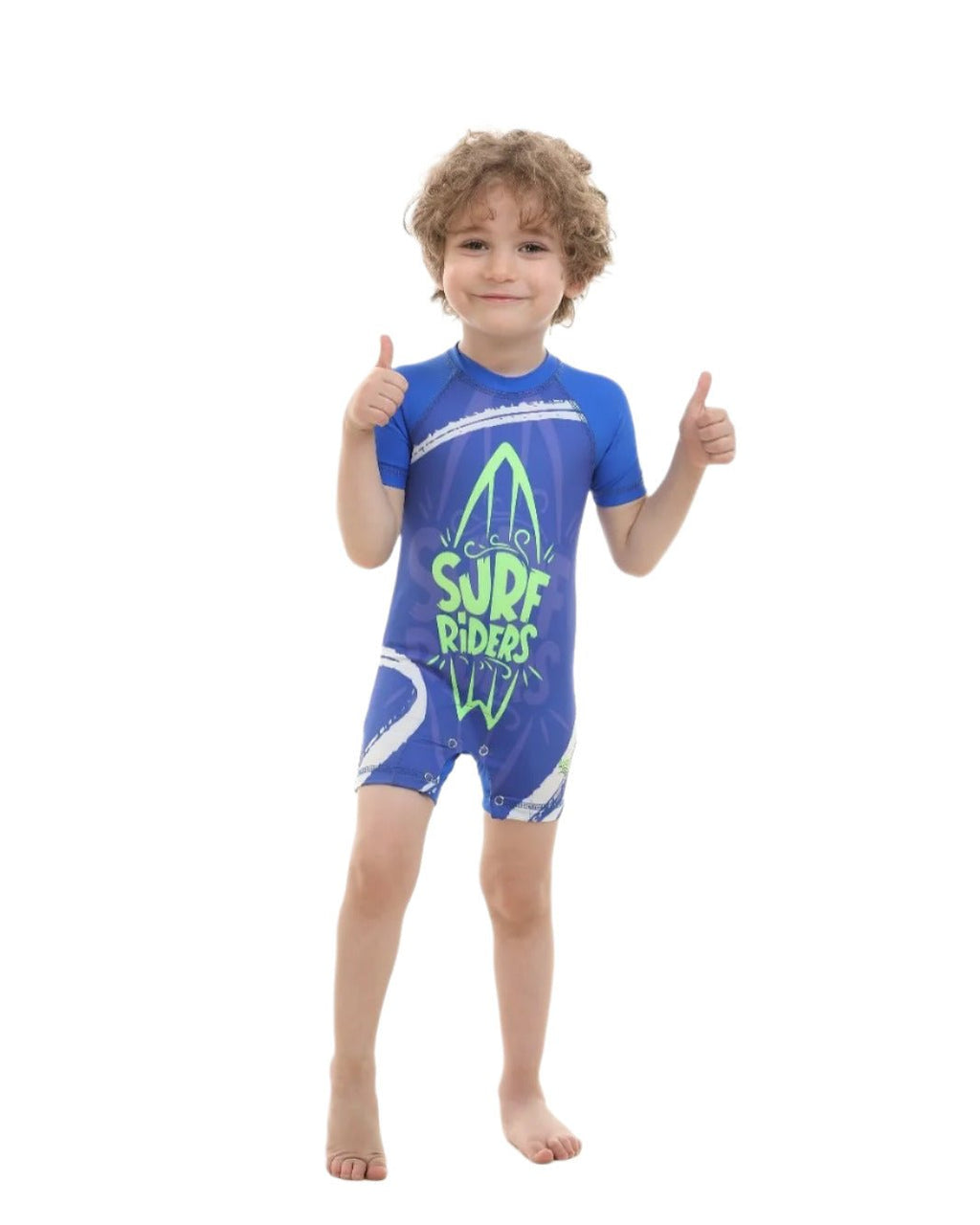Surf Riders Swimsuit – Blue Edition - Bubbles Kids WearSwimsuit