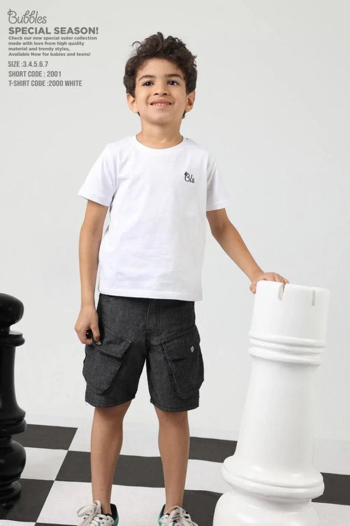 t-shirt - basic - Bubbles Kids Wear