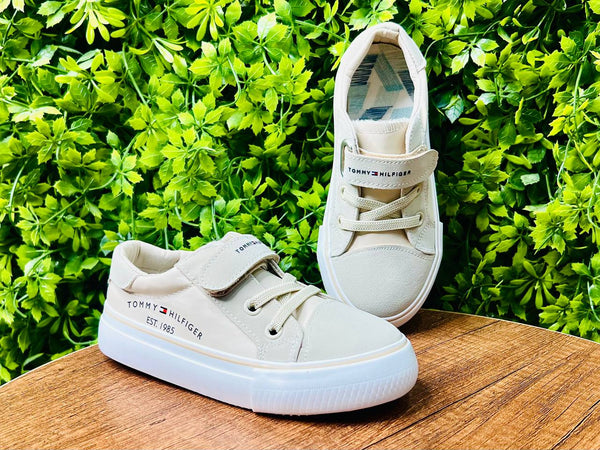 tommy hilfiger bige shoes - Bubbles Kids WearFootwear