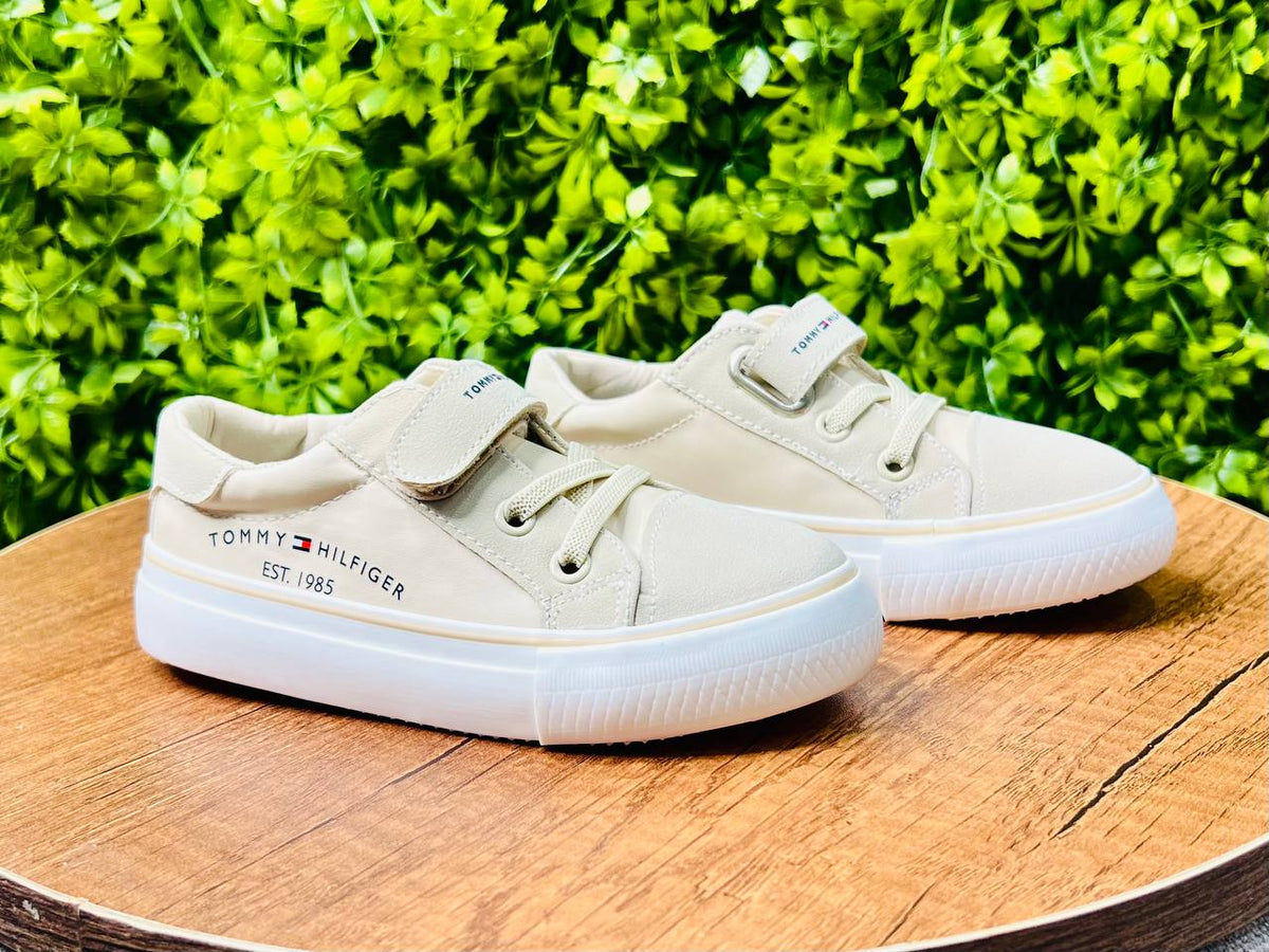 tommy hilfiger bige shoes - Bubbles Kids WearFootwear
