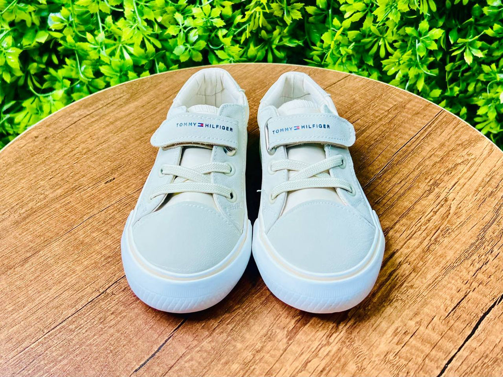 tommy hilfiger bige shoes - Bubbles Kids WearFootwear
