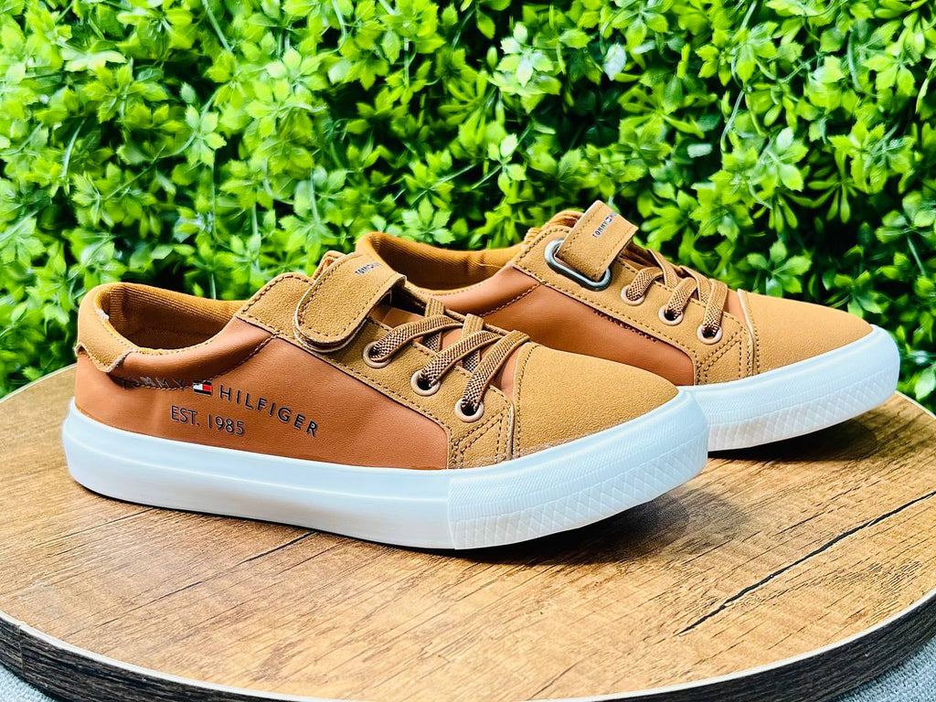 tommy hilfiger brown shoes - Bubbles Kids WearFootwear