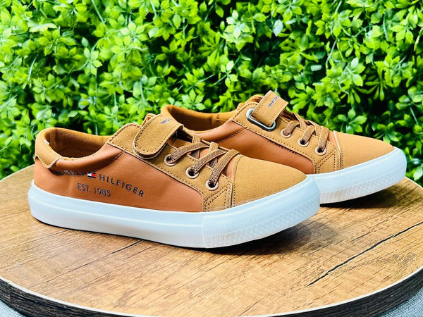 tommy hilfiger brown shoes - Bubbles Kids WearFootwear