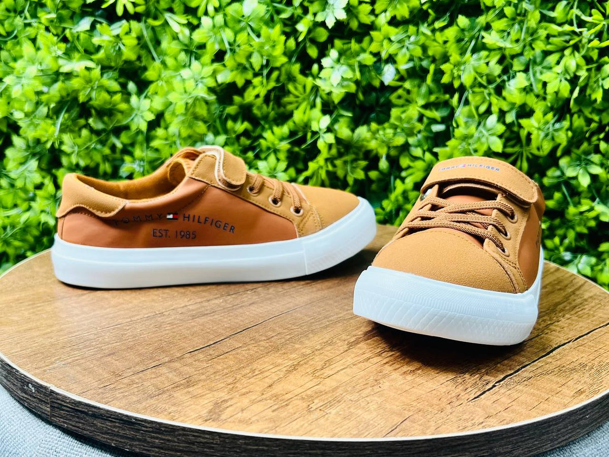 tommy hilfiger brown shoes - Bubbles Kids WearFootwear