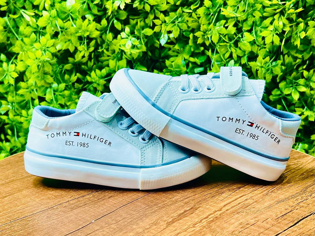 tommy hilfiger gray shoes - Bubbles Kids WearFootwear