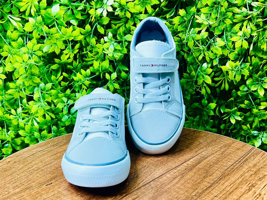 tommy hilfiger gray shoes - Bubbles Kids WearFootwear