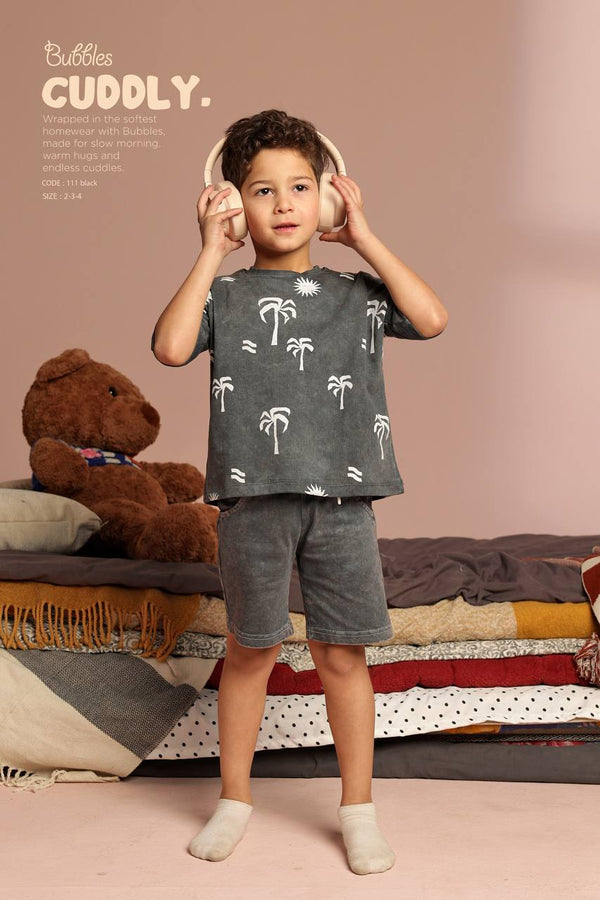 tree pyjama - Bubbles Kids WearAll