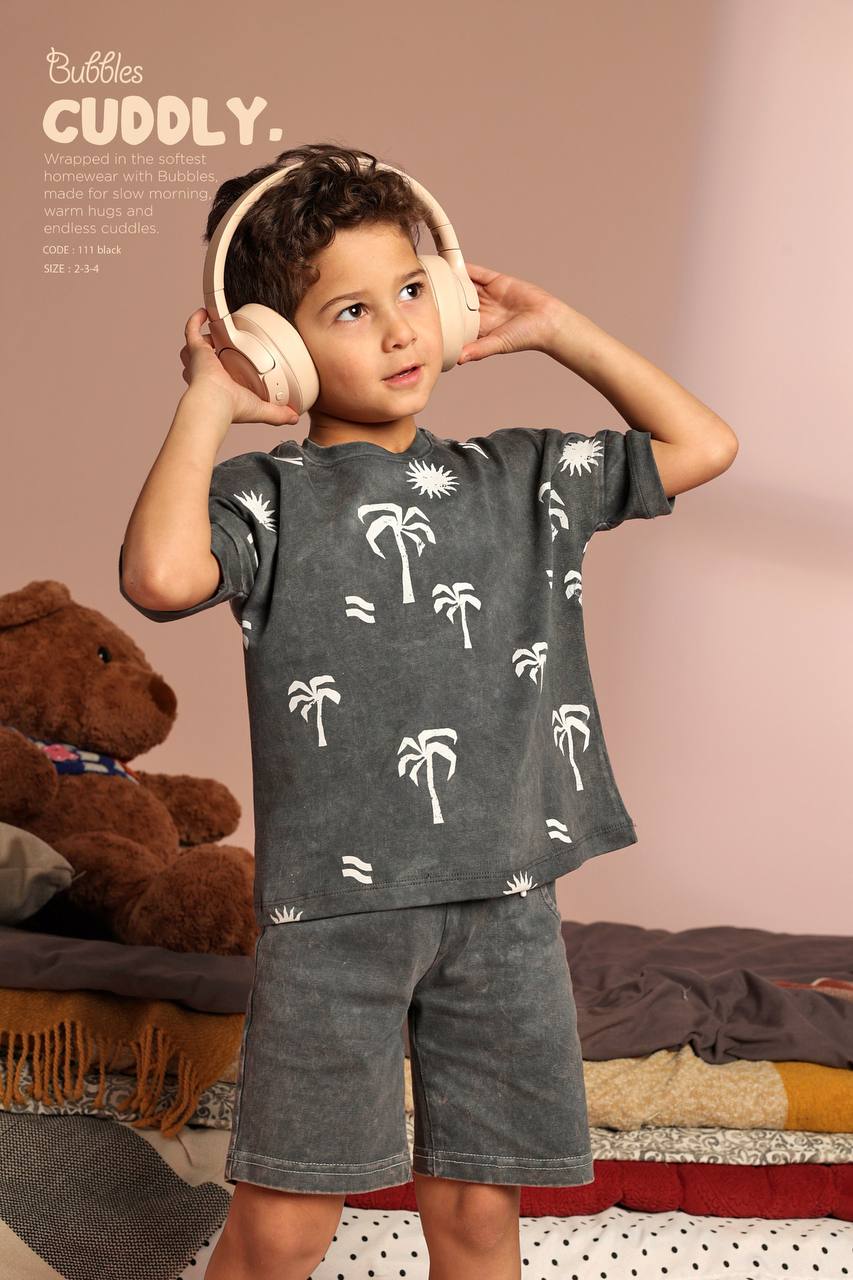 tree pyjama - Bubbles Kids WearAll Main image