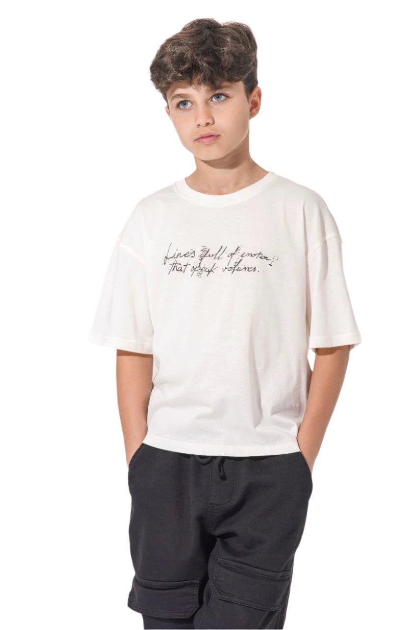 Volume Statement Tee T-shirt - Bubbles Kids WearAll Main image