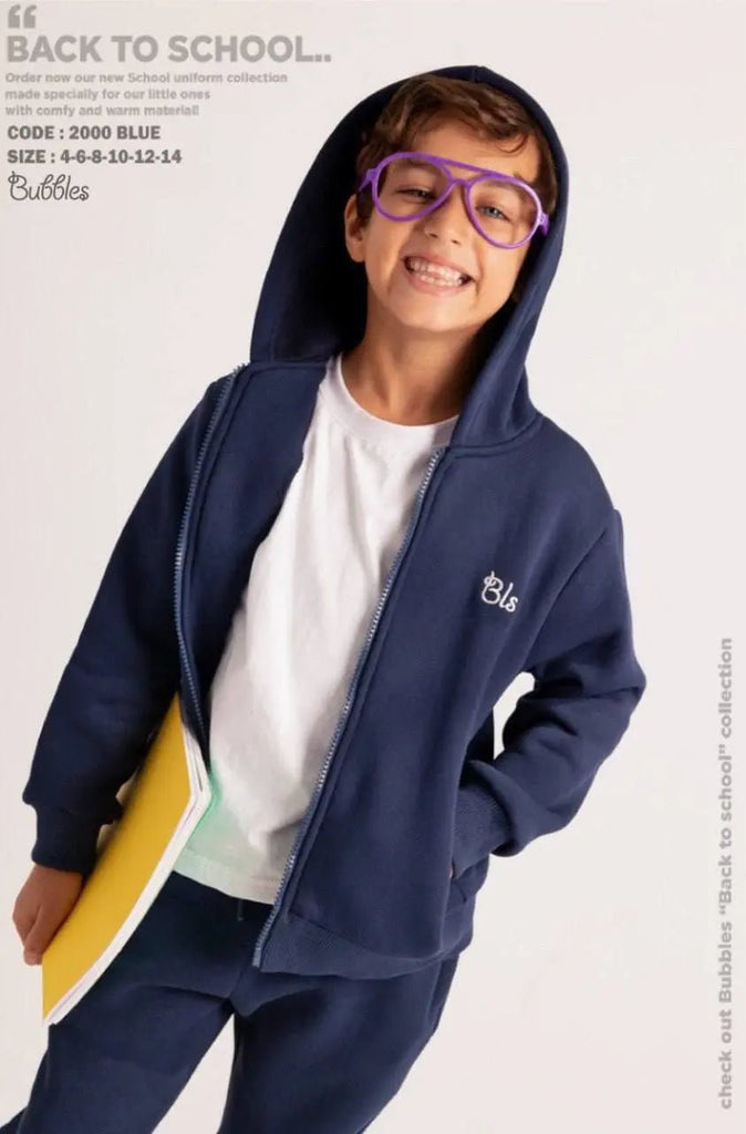 Zip sweatshirt - Bubbles Kids WearSchool Tools